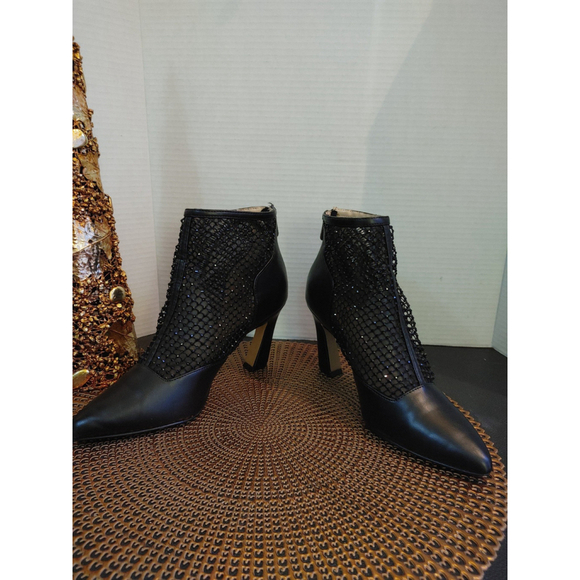 Adrienne Vittadini Nisa Mesh Ankle Boots Size 8.5M - Picture 4 of 7